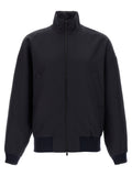 Blue Virgin Wool Full-Length Jacket