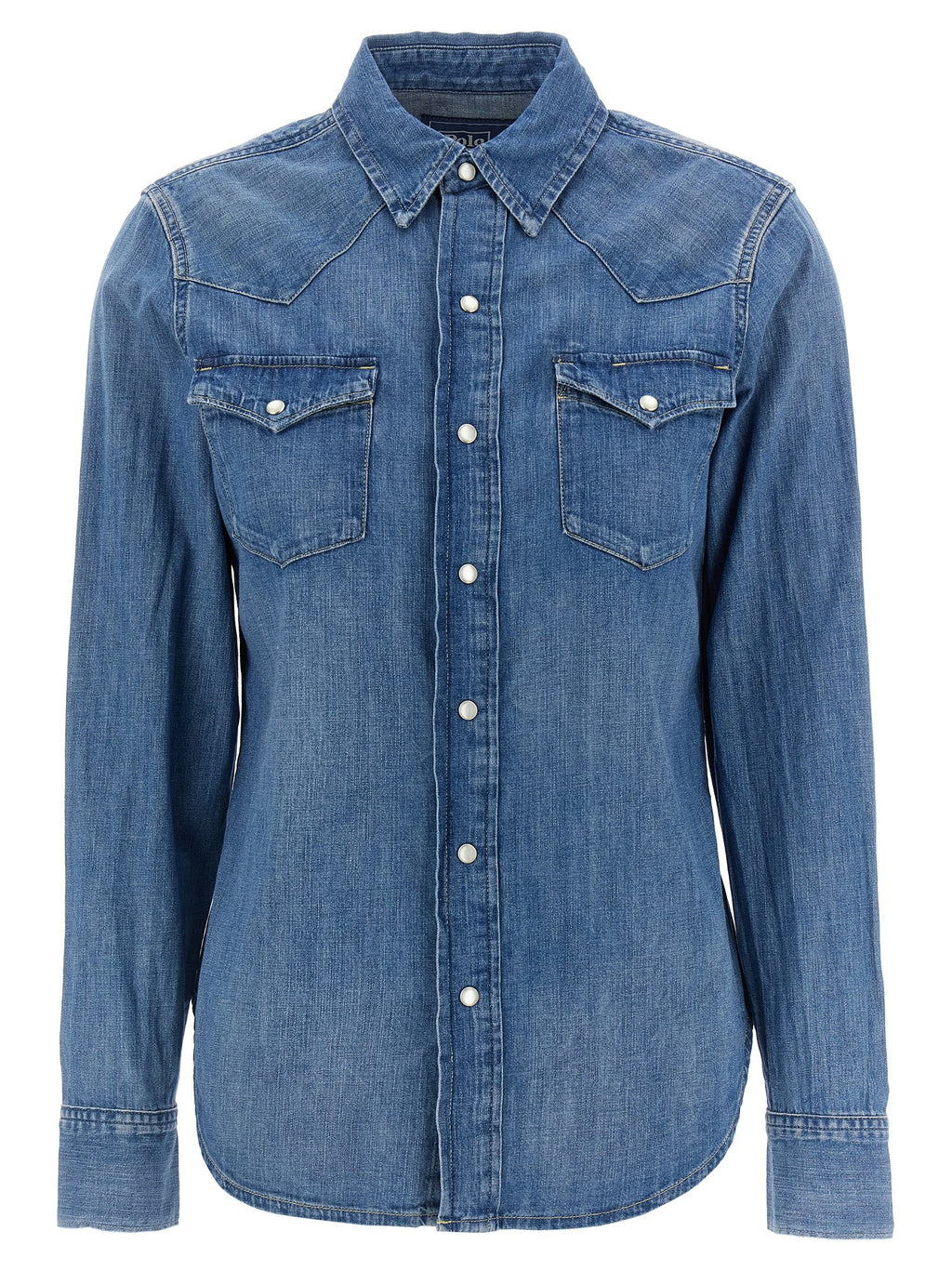 Blue Cotton Blouse