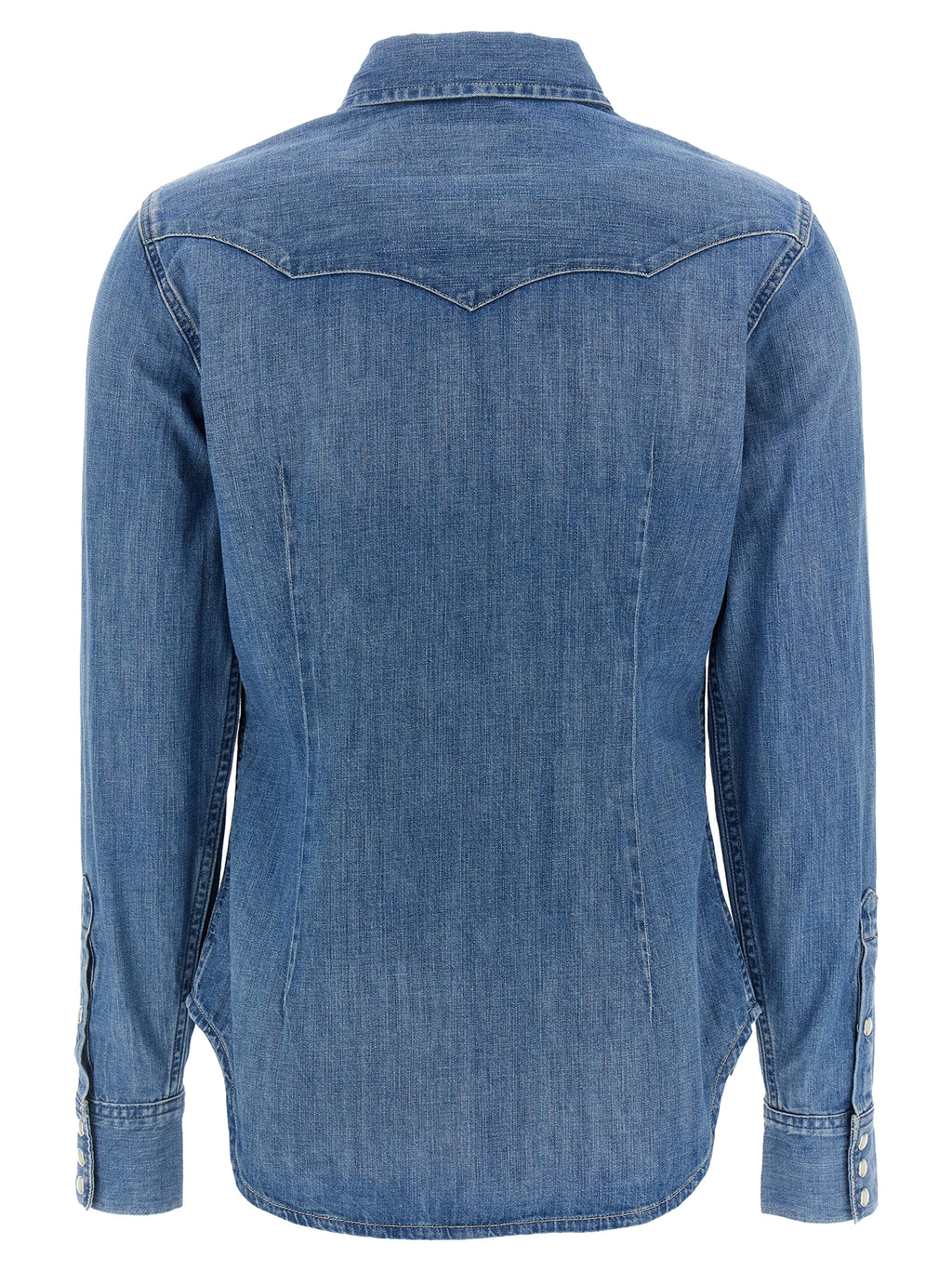 Blue Cotton Blouse