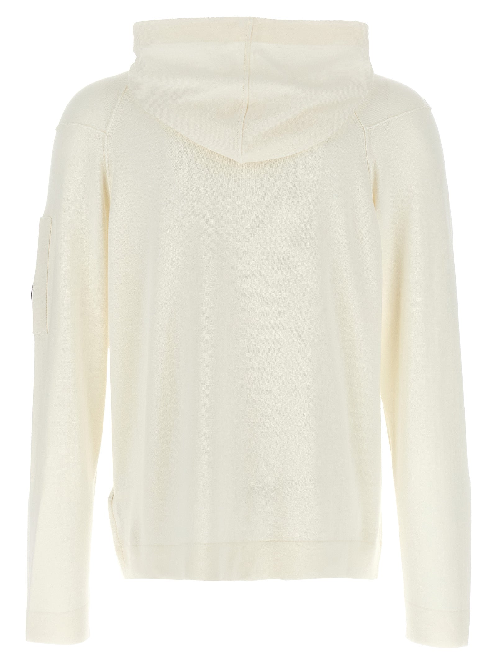 White Cotton Sweatshirt