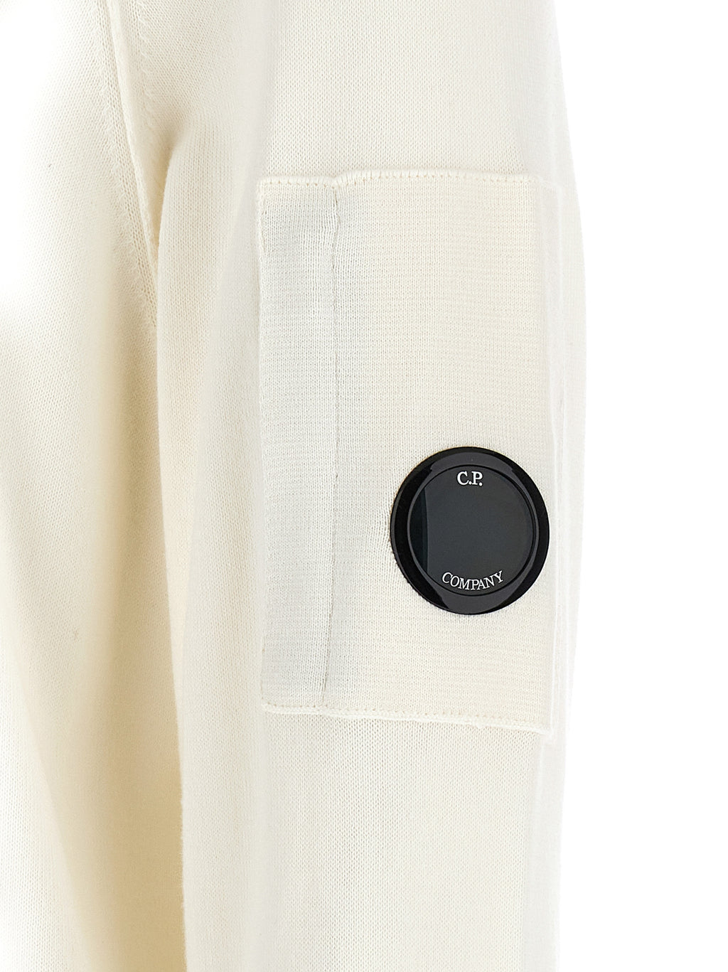 White Cotton Sweatshirt