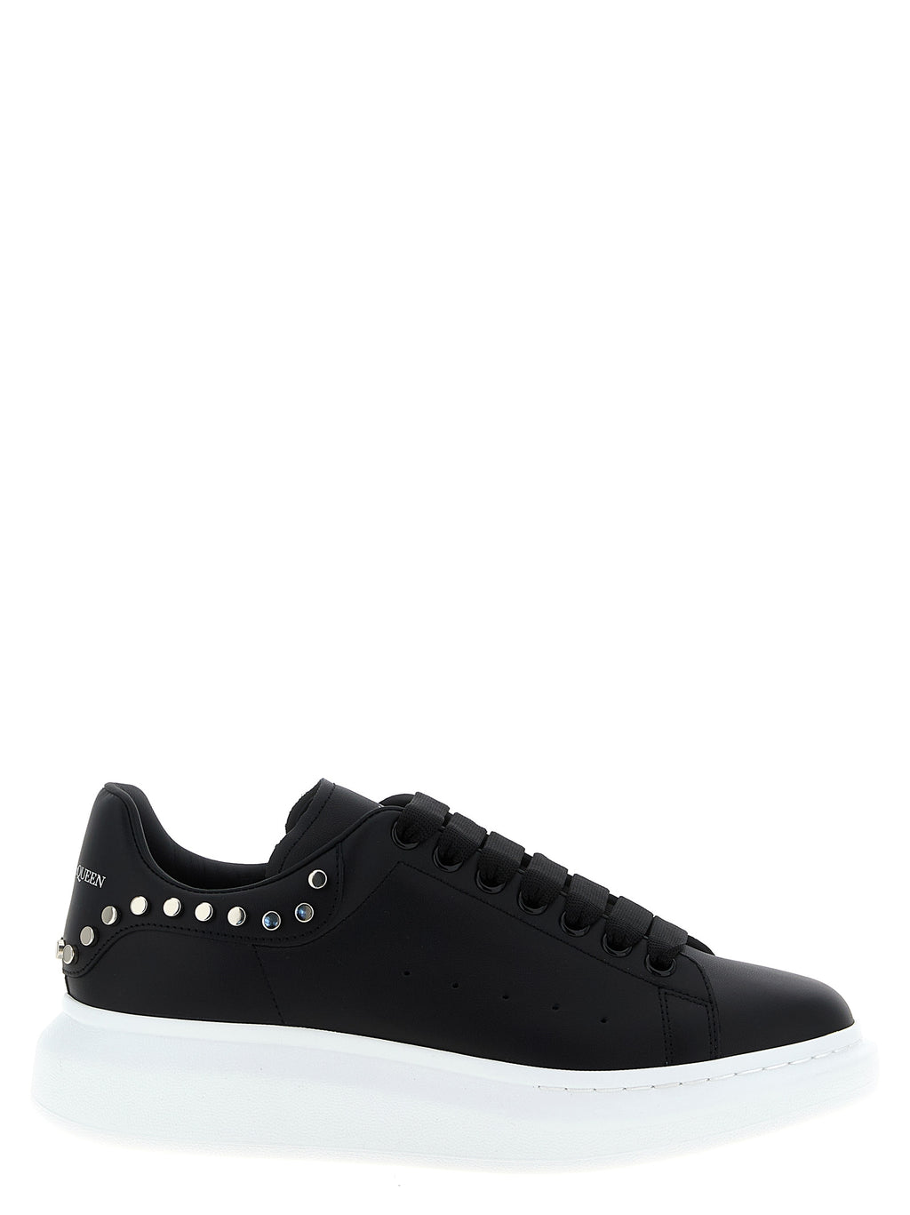 Black Calfskin Chunky Sneakers