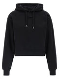 Black Cotton Hoodie