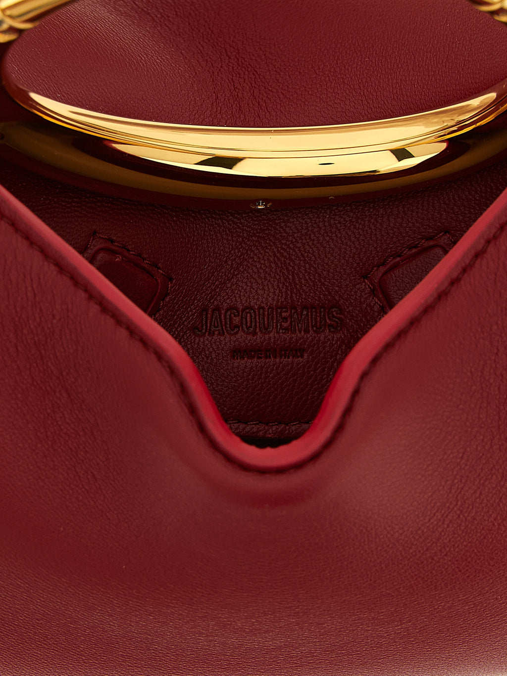 Multicolor Lamb Leather Handbag