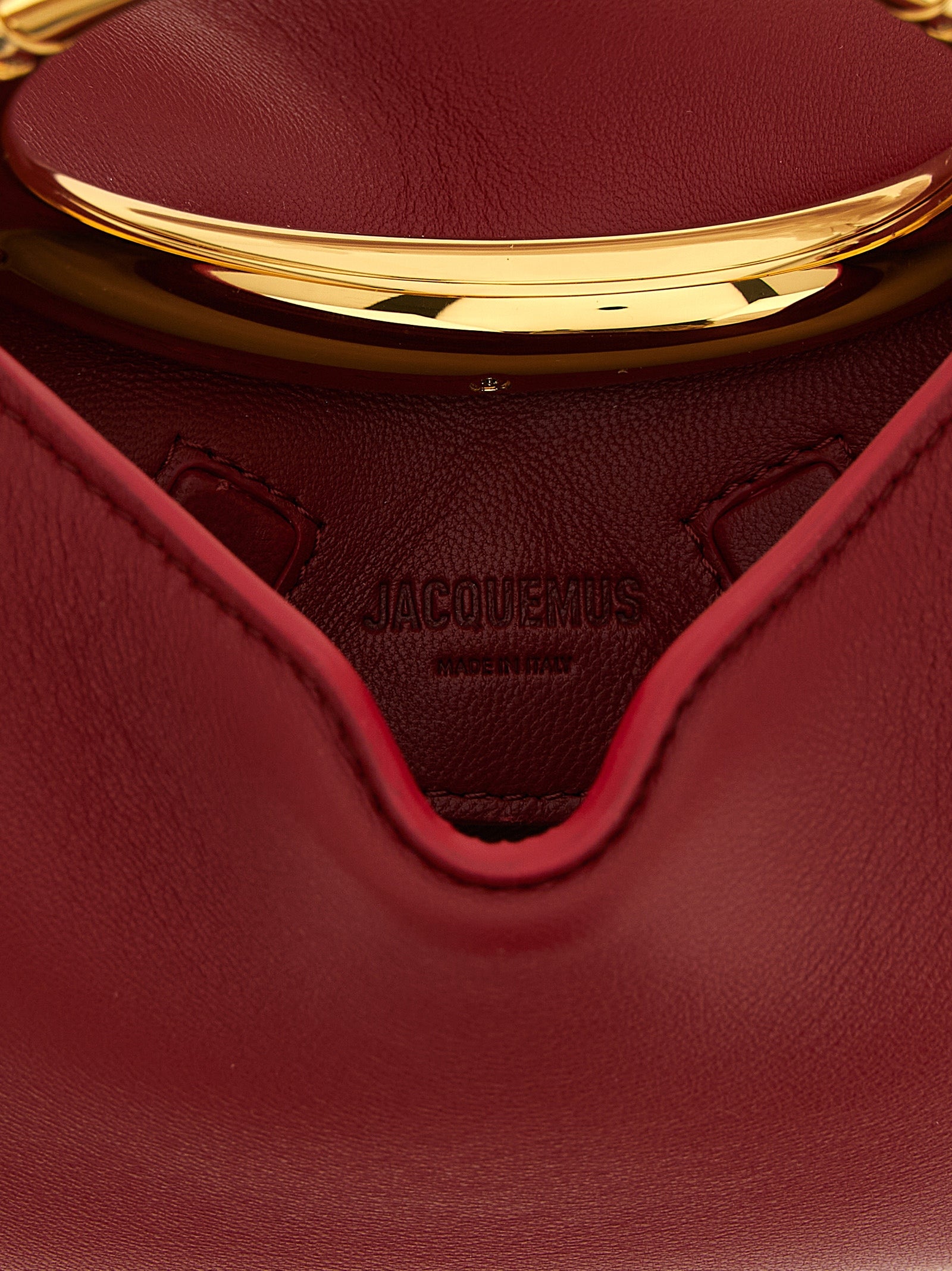 Multicolor Lamb Leather Handbag