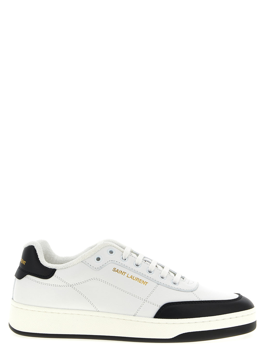 Bicolor Calfskin Low Top Sneakers