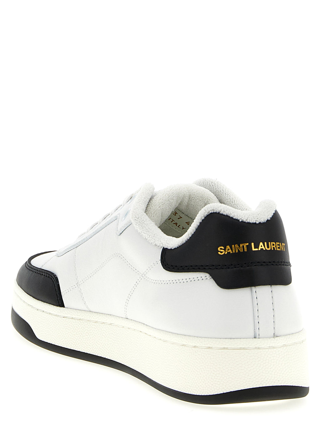 Bicolor Calfskin Low Top Sneakers