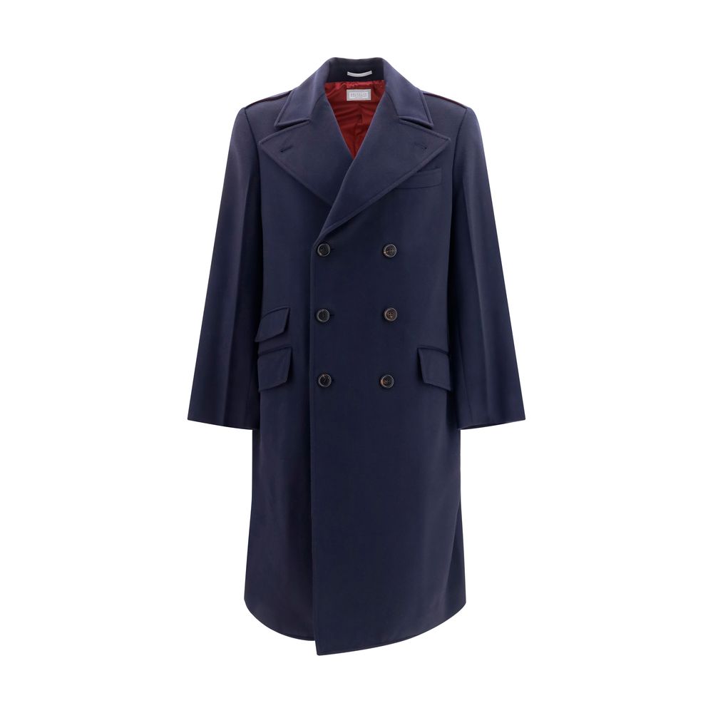 Blue Wool Oves Aries Coat