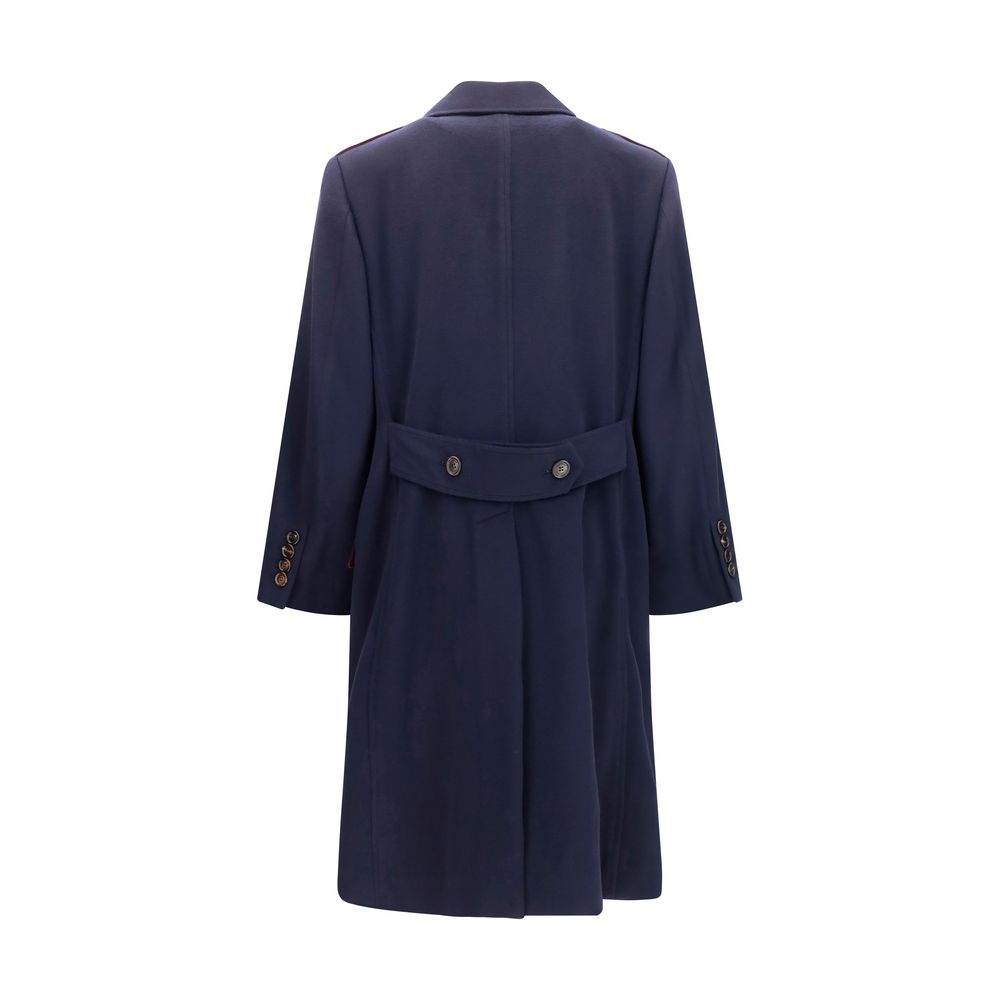 Blue Wool Oves Aries Coat