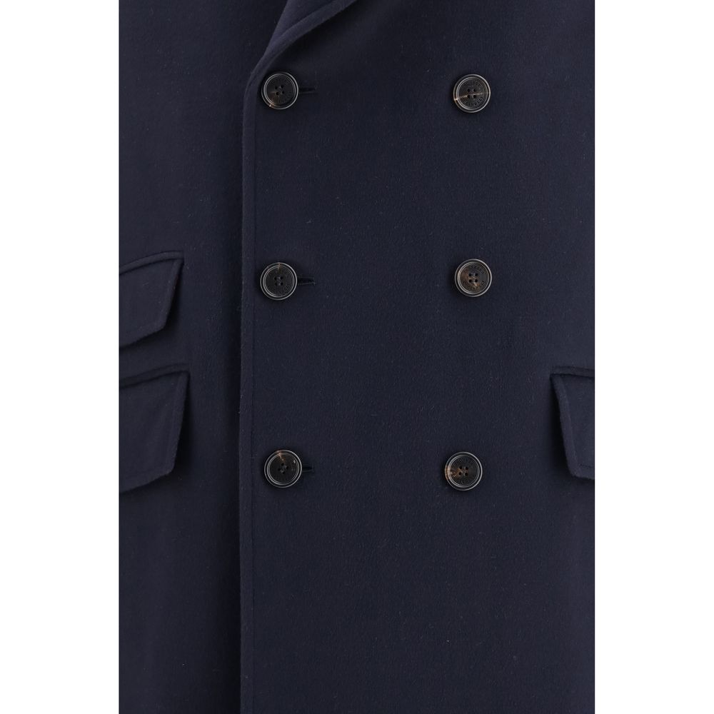 Blue Wool Oves Aries Coat