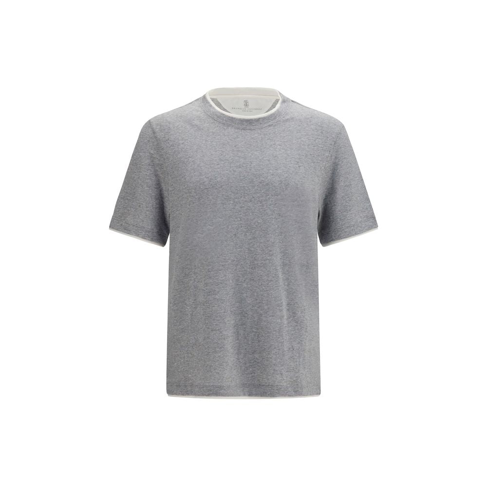 Gray Cotton T-Shirt