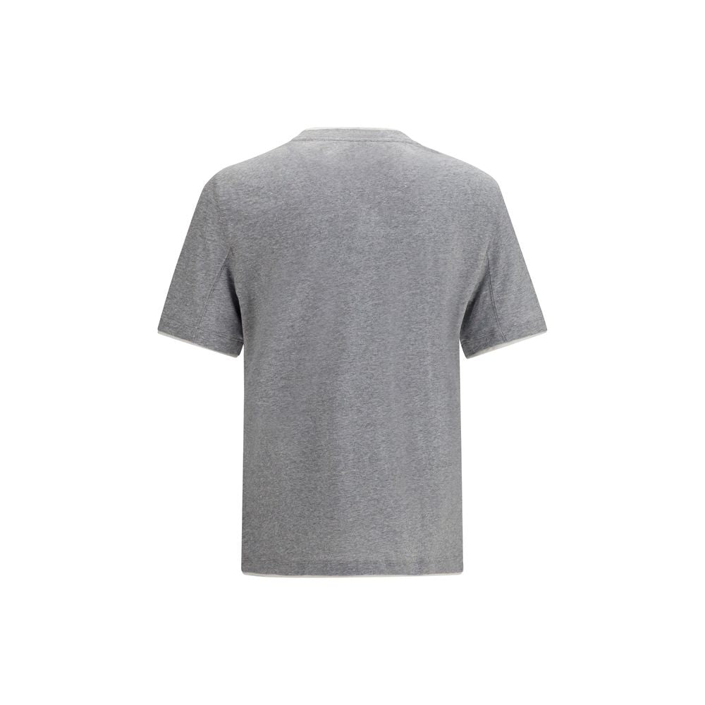 Gray Cotton T-Shirt