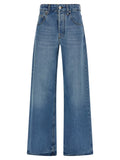 Blue Cotton Jeans Denim