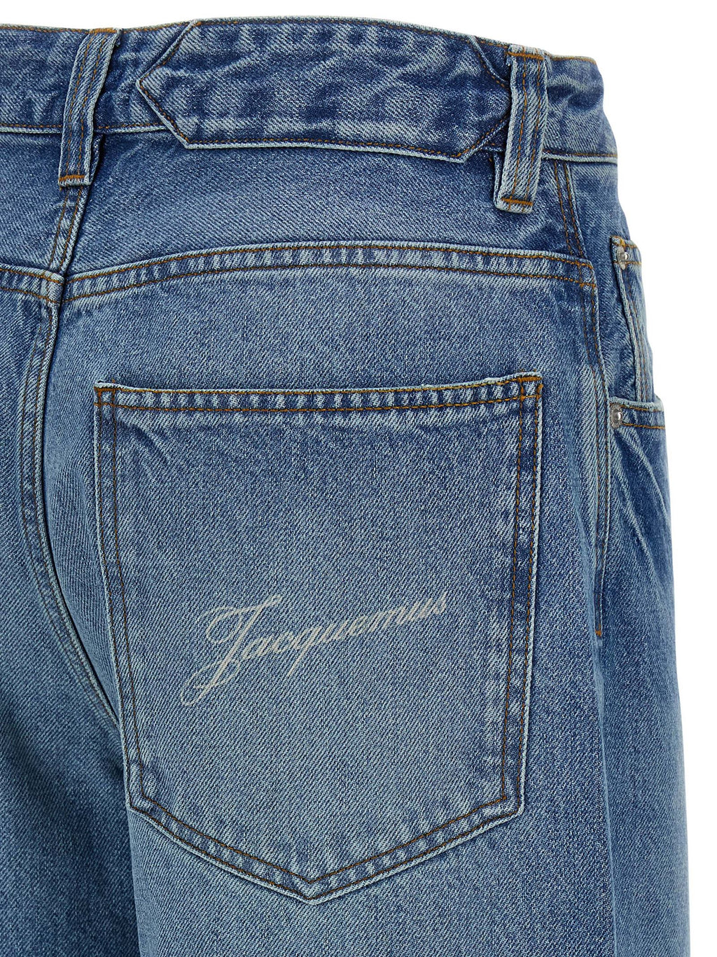 Blue Cotton Jeans Denim