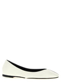 Bicolor Lamb Leather Ballet Flats