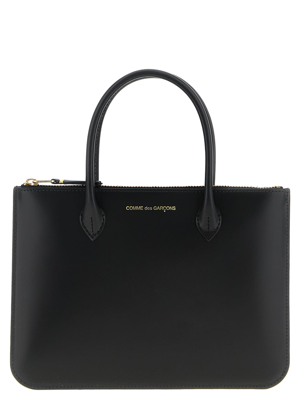 Black Cowhide Handbag