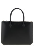 Black Cowhide Handbag