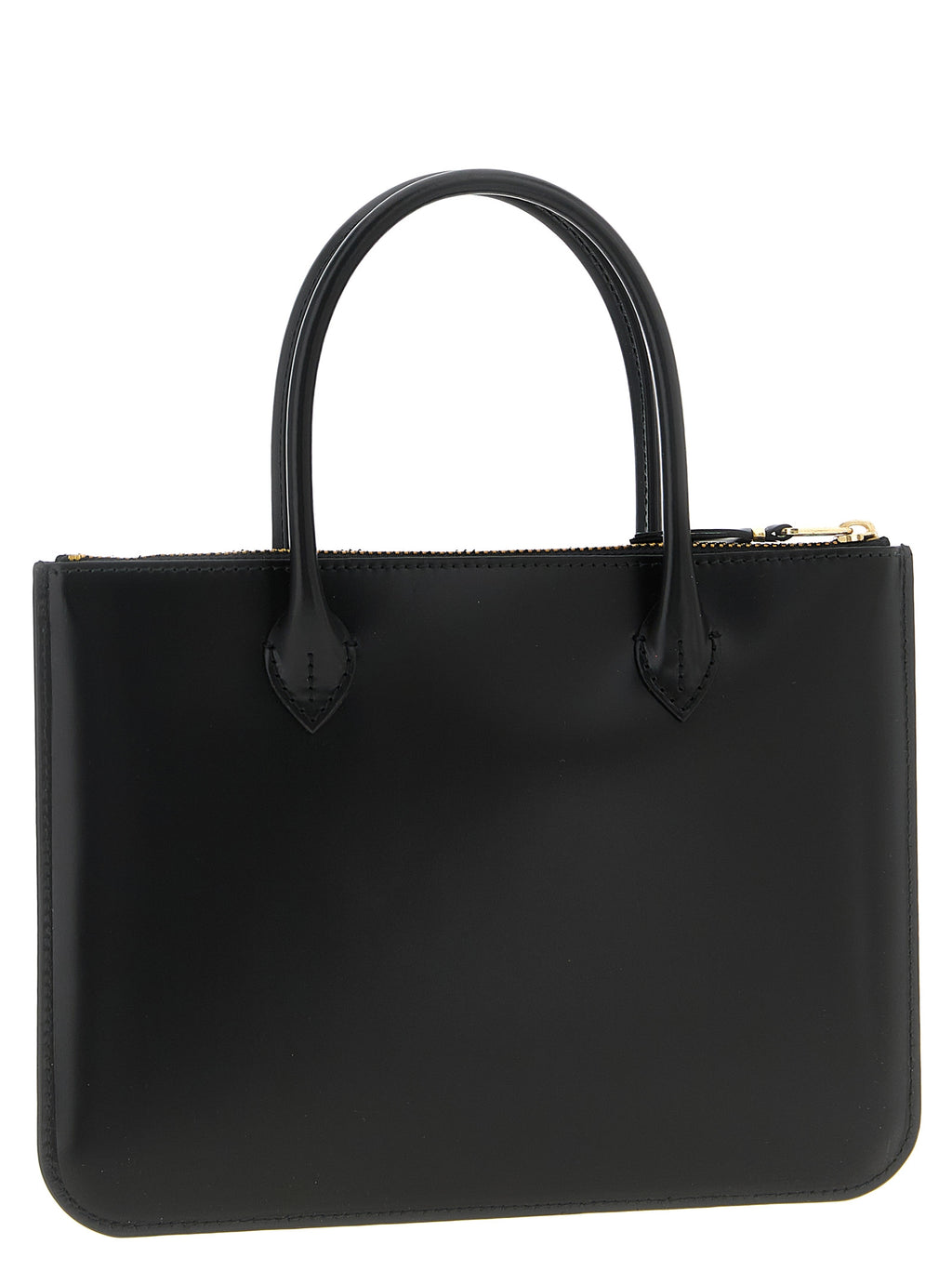 Black Cowhide Handbag