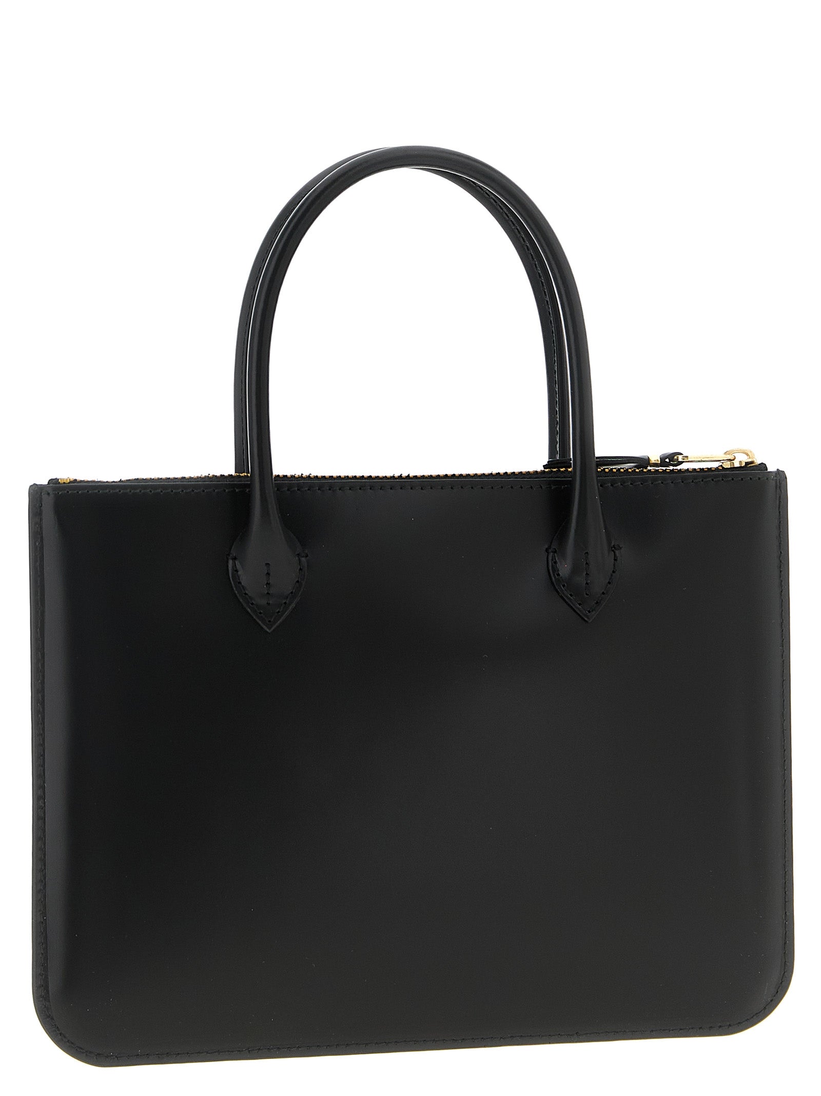 Black Cowhide Handbag