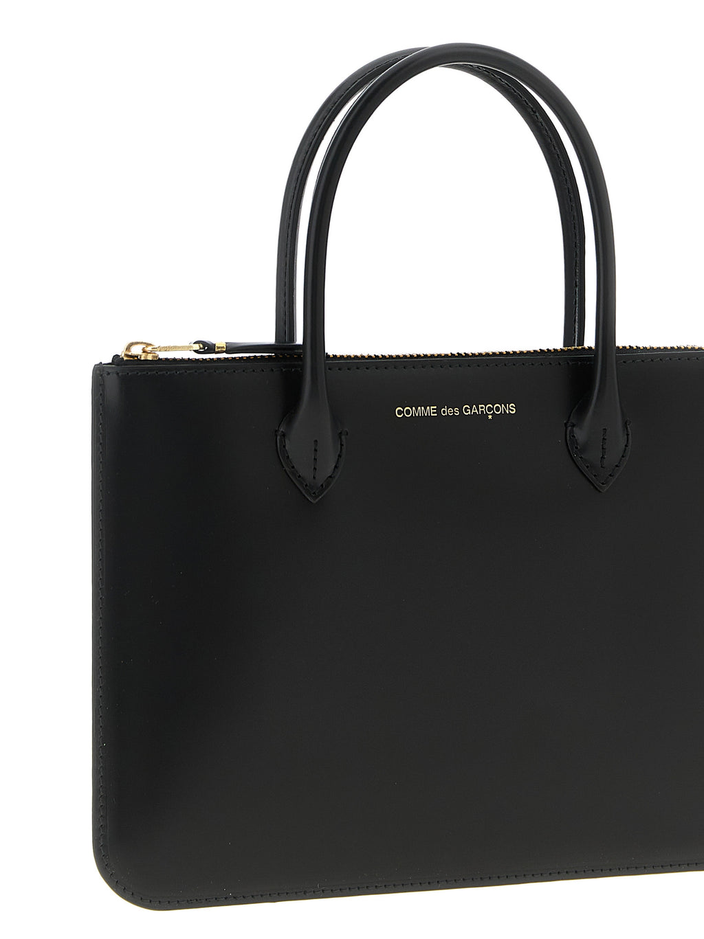 Black Cowhide Handbag