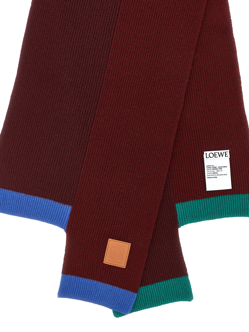 Multicolor Wool Facemask