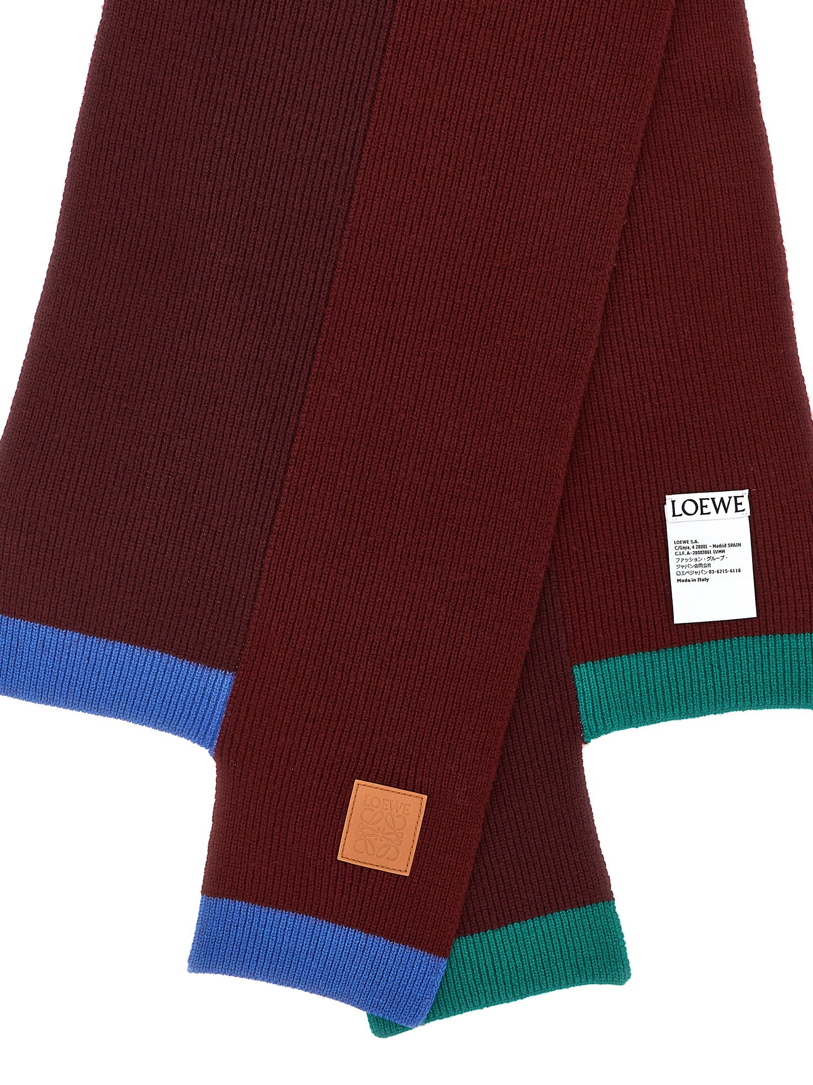 Multicolor Wool Facemask