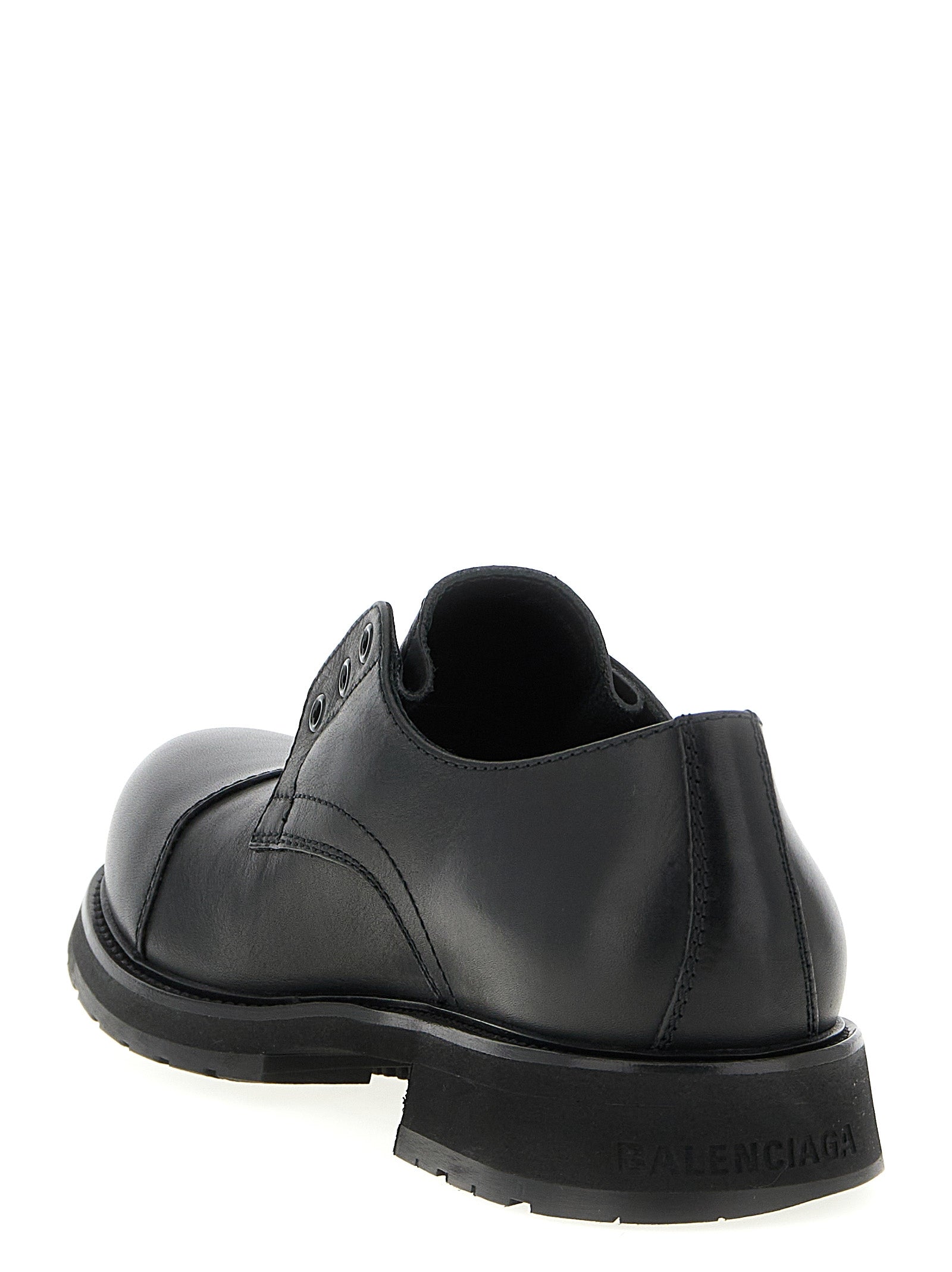 Black Bull Skin Slip-On Loafers