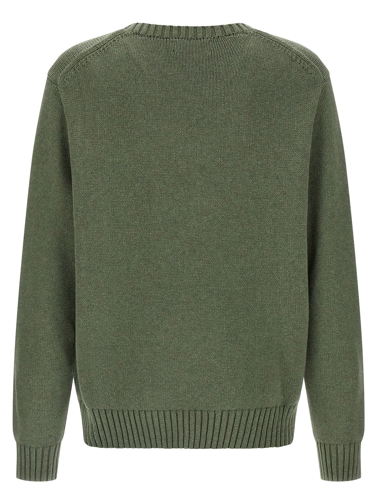 Bicolor Cotton Cardigan