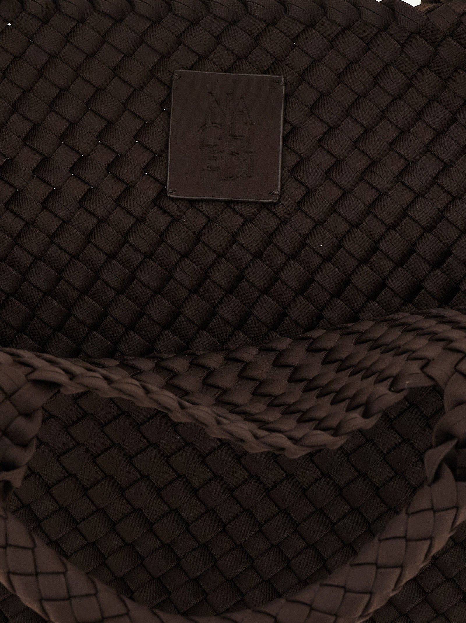 Brown Neoprene Tote Bag
