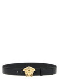 Black Calfskin Regular Belt