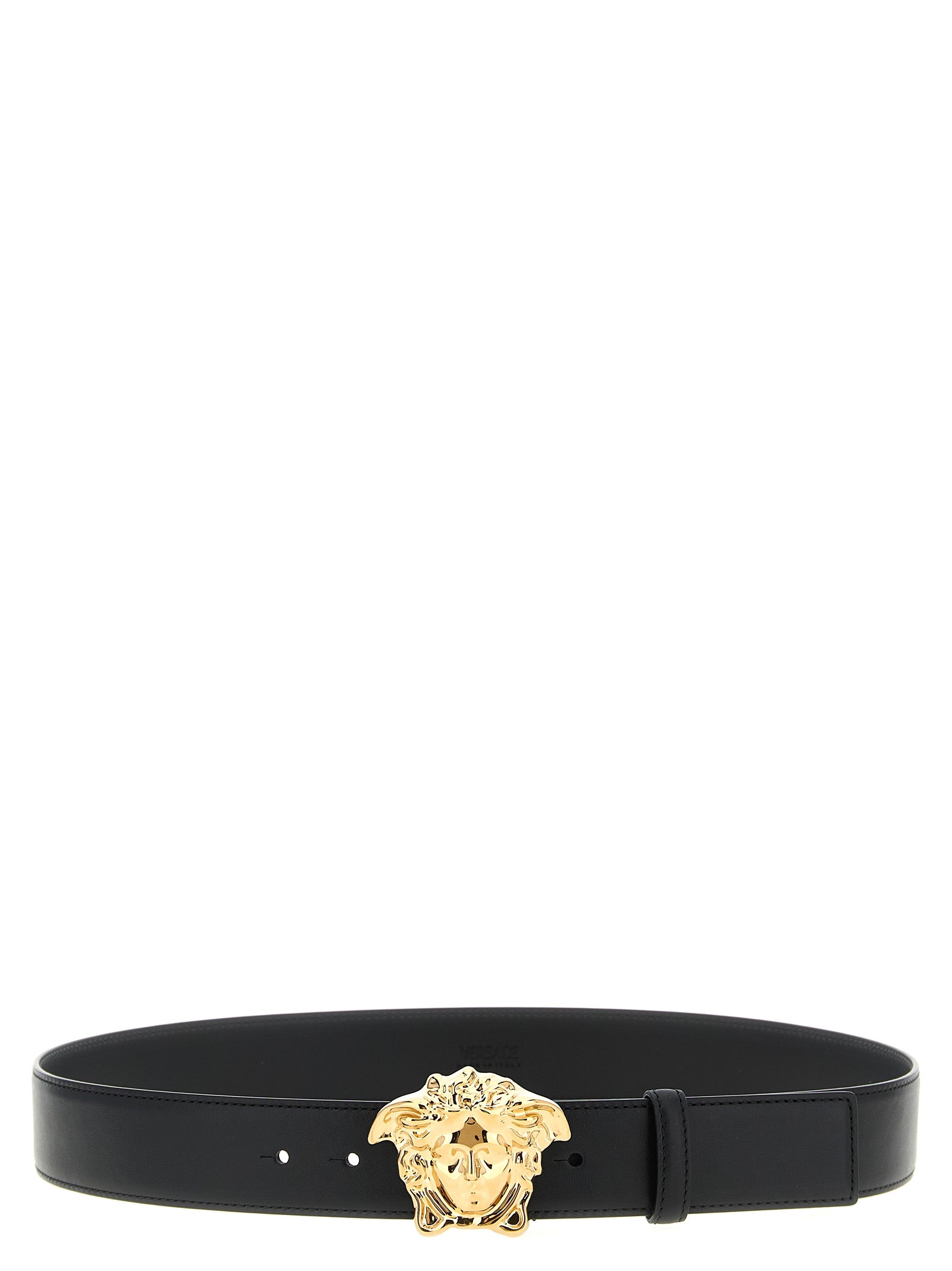 Black Calfskin Regular Belt