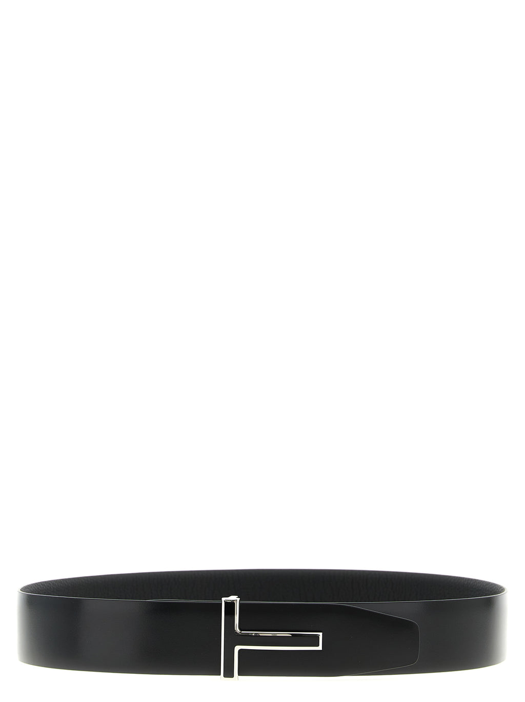 Black Calfskin Regular Belt