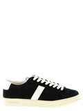 Bicolor Leather Low Top Sneakers