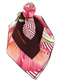 Multicolor Silk Scarf
