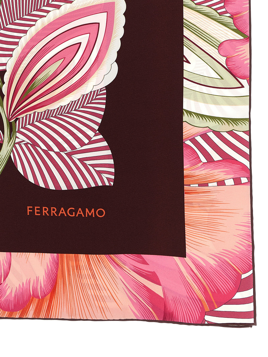 Multicolor Silk Scarf