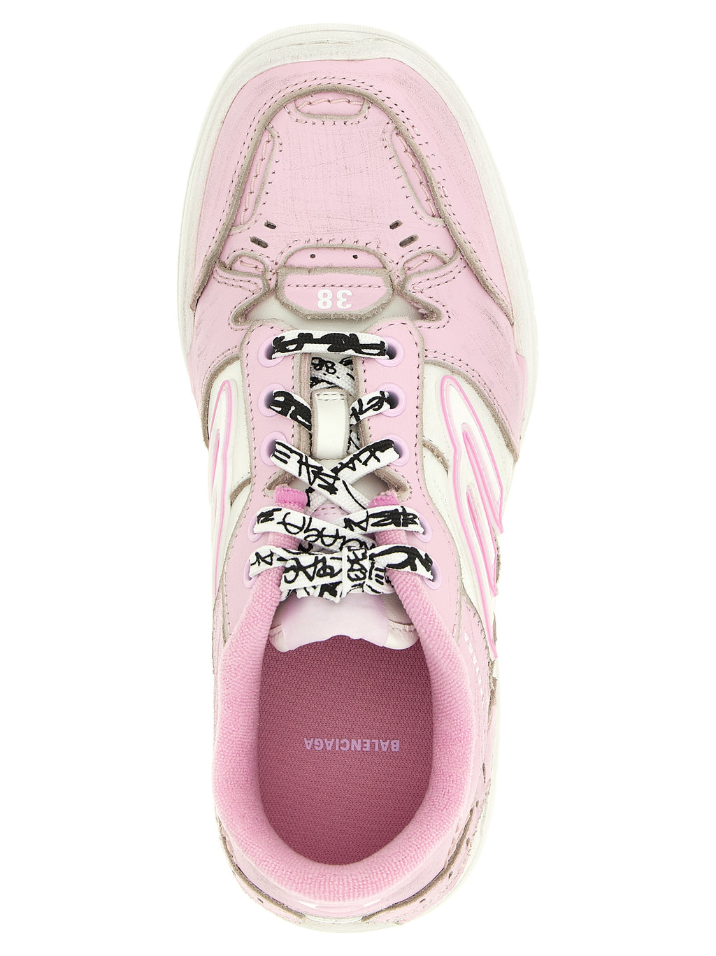 Multicolor Calfskin Athletic Sneakers
