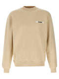 Beige Cotton Sweatshirt