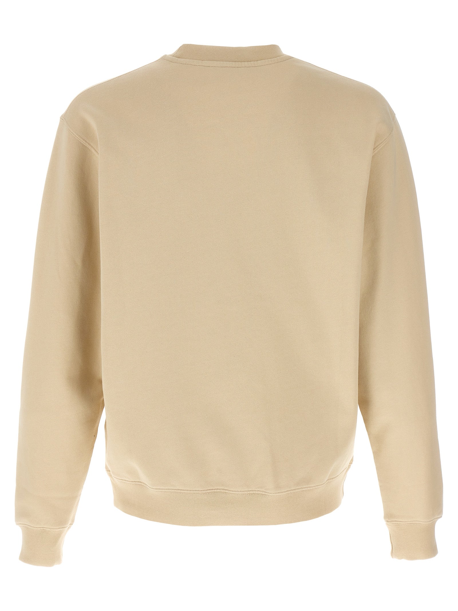 Beige Cotton Sweatshirt