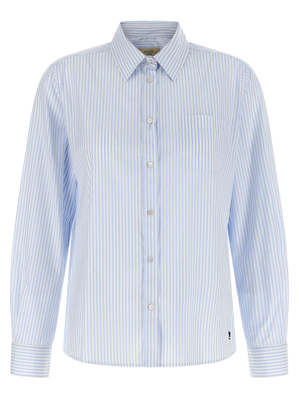 Blue Cotton Blouse