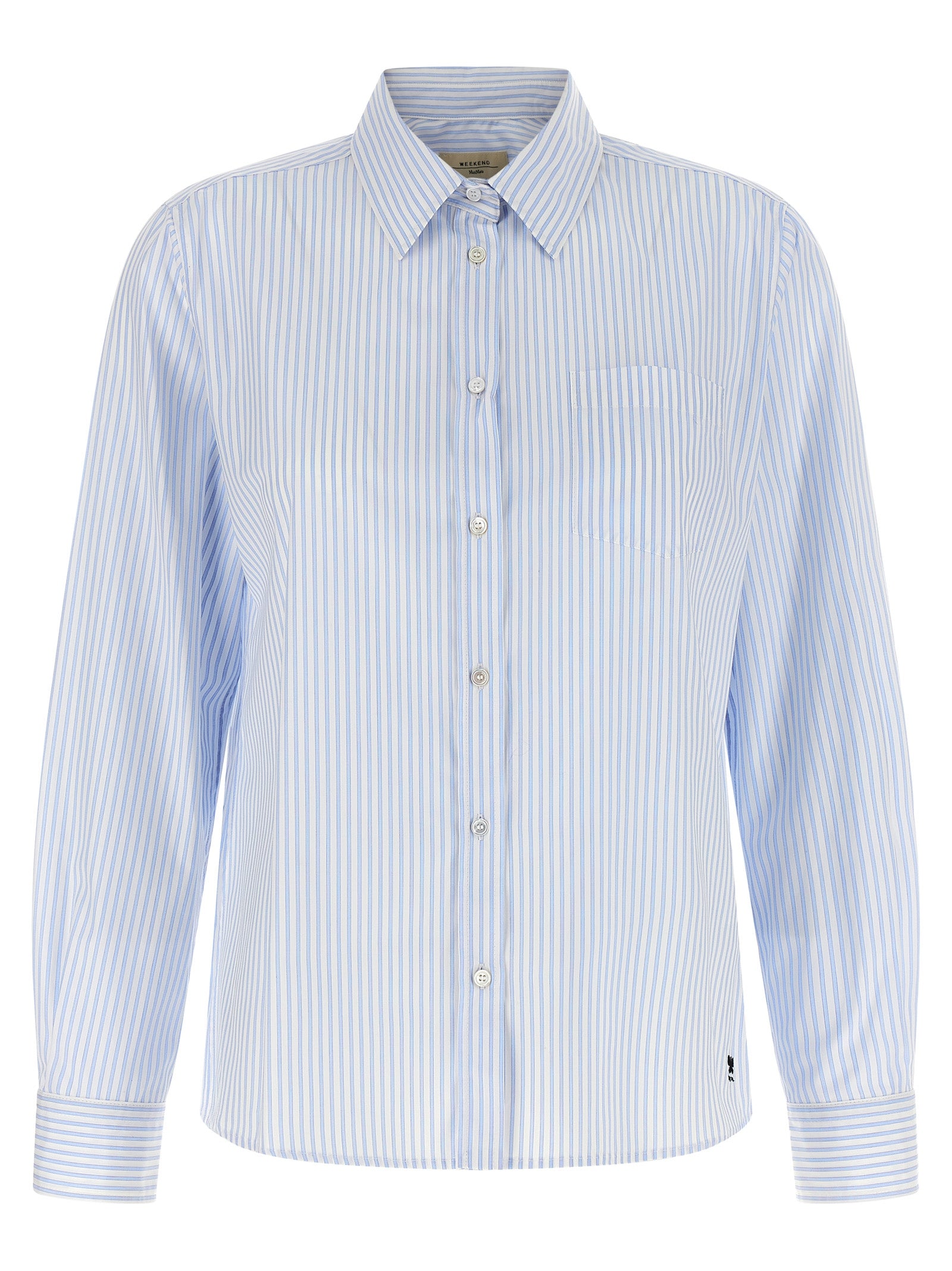 Blue Cotton Blouse