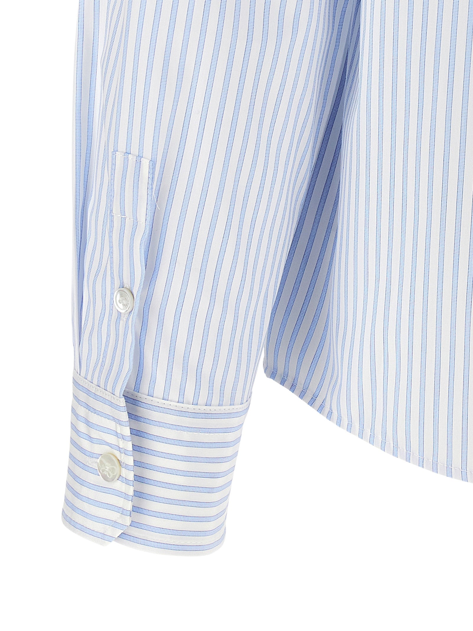 Blue Cotton Blouse