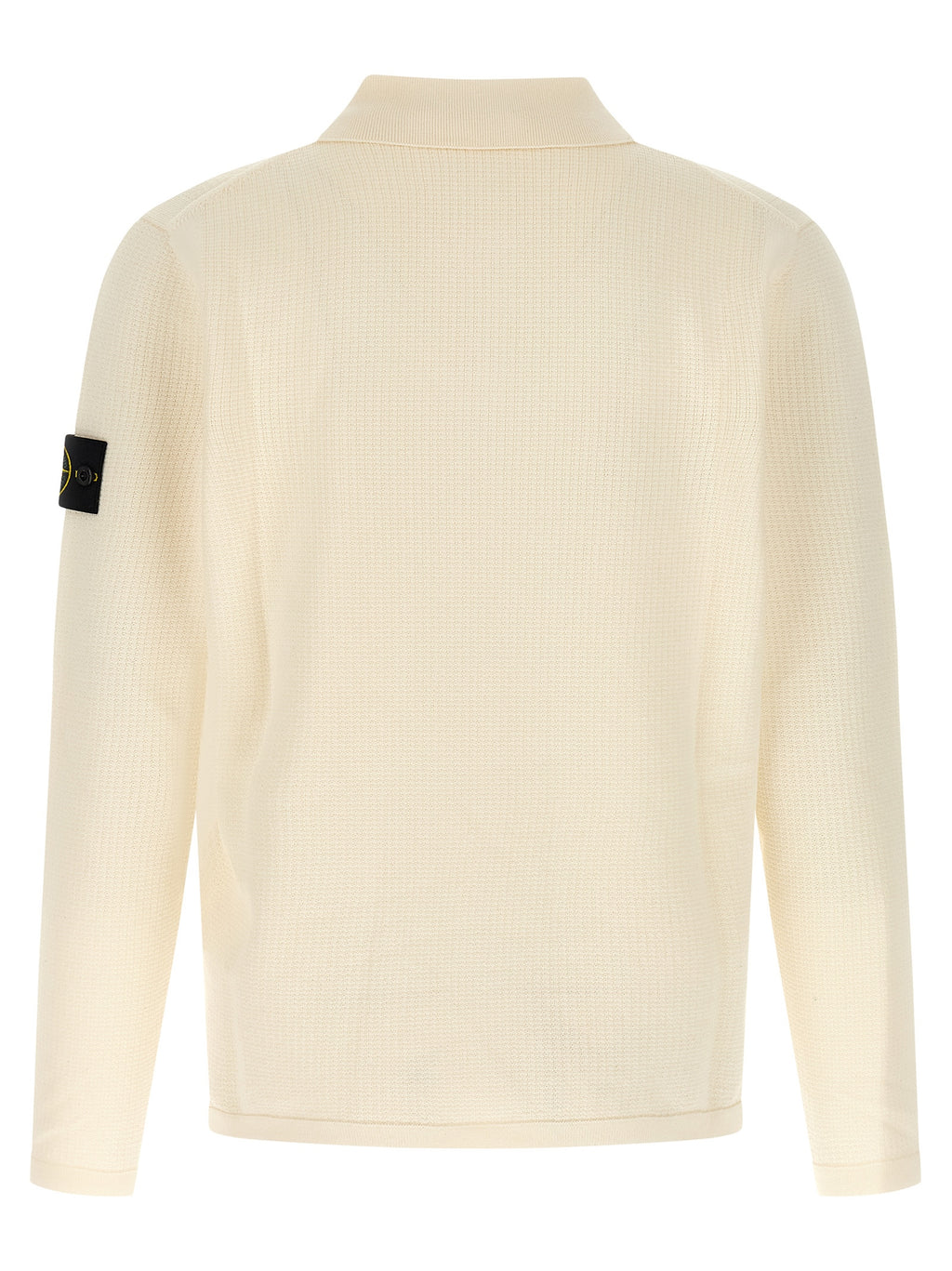 Beige Cotton Polo Shirt