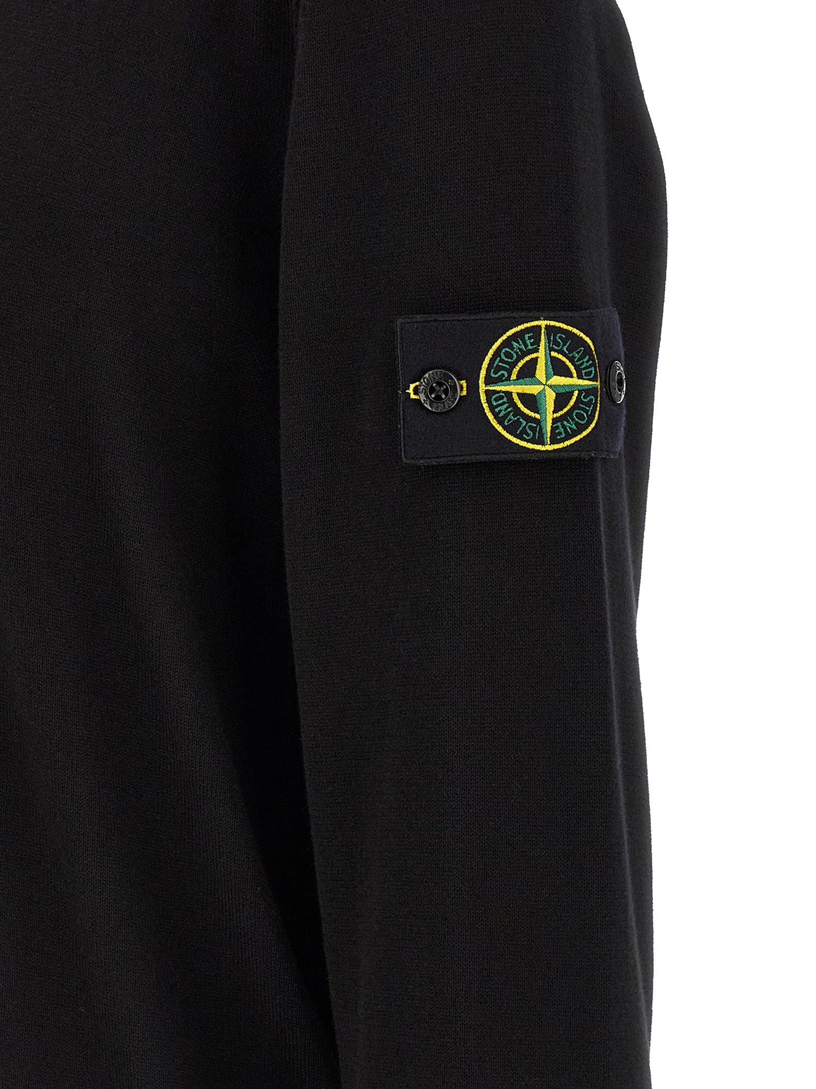 Black Cotton Cardigan