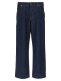 Blue Cotton Relaxed Fit Jeans