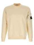 Beige Cotton Sweatshirt
