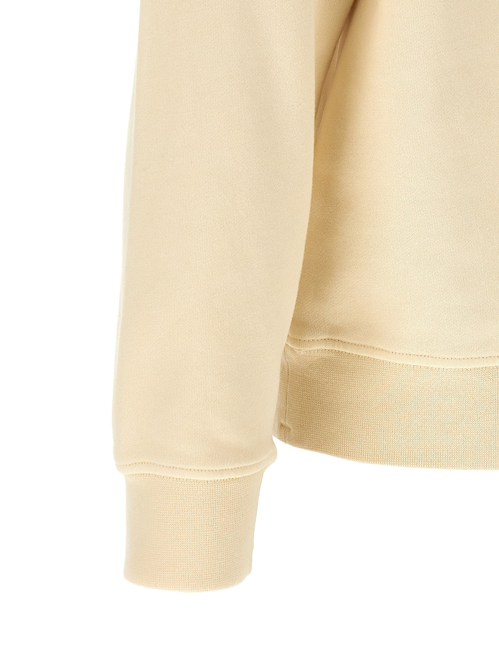 Beige Cotton Sweatshirt