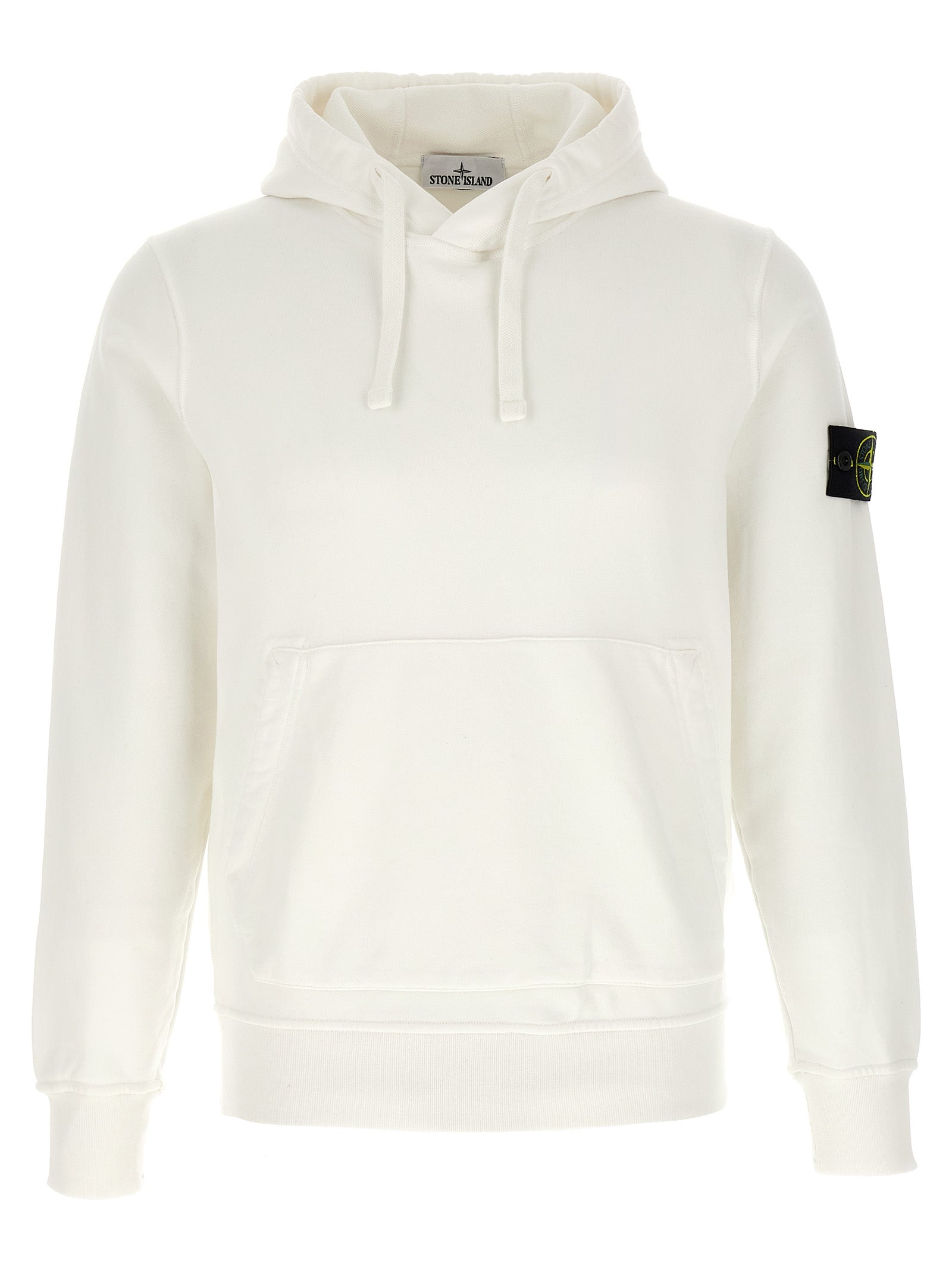 White Cotton Sweatshirt