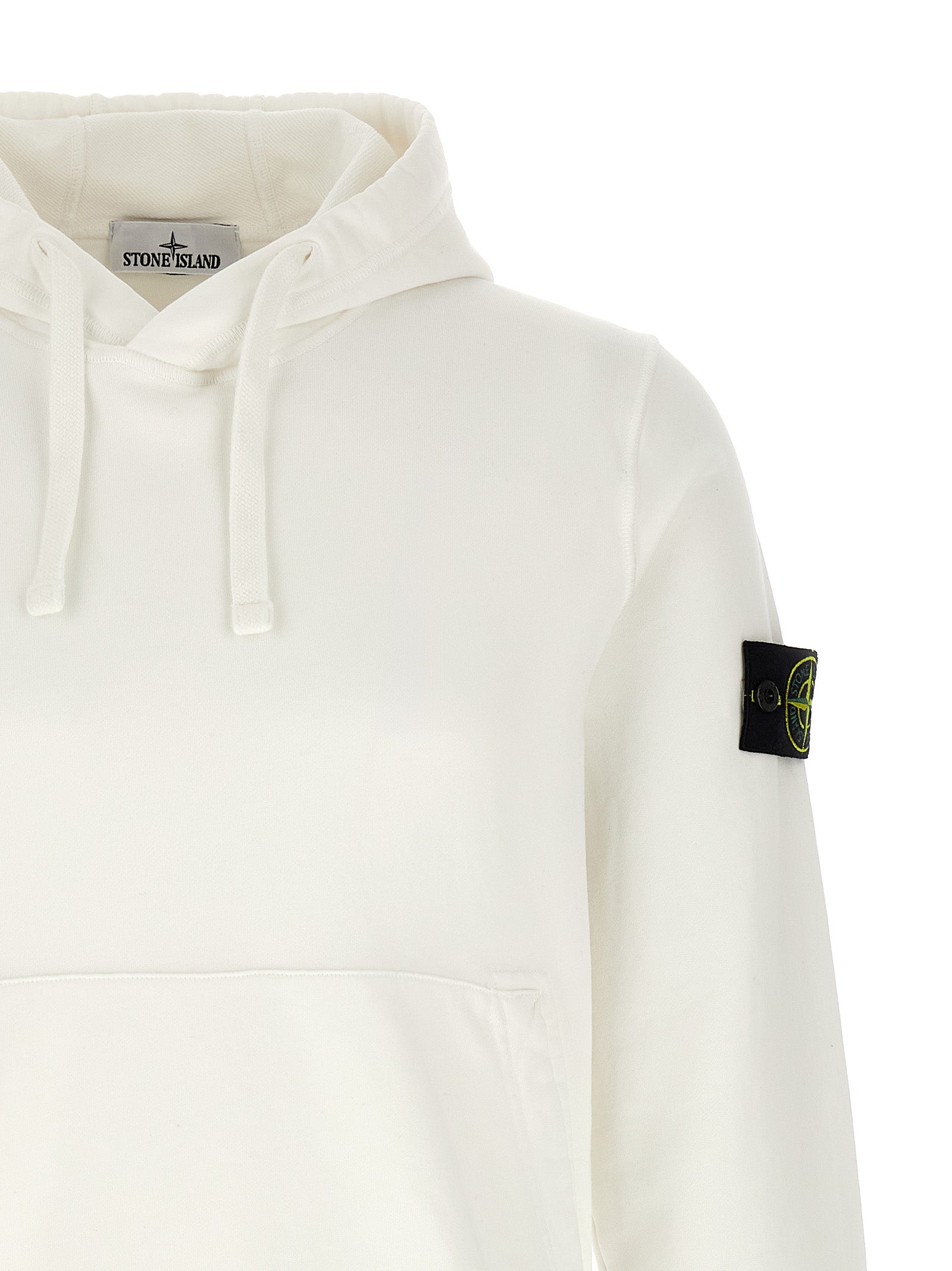 White Cotton Sweatshirt