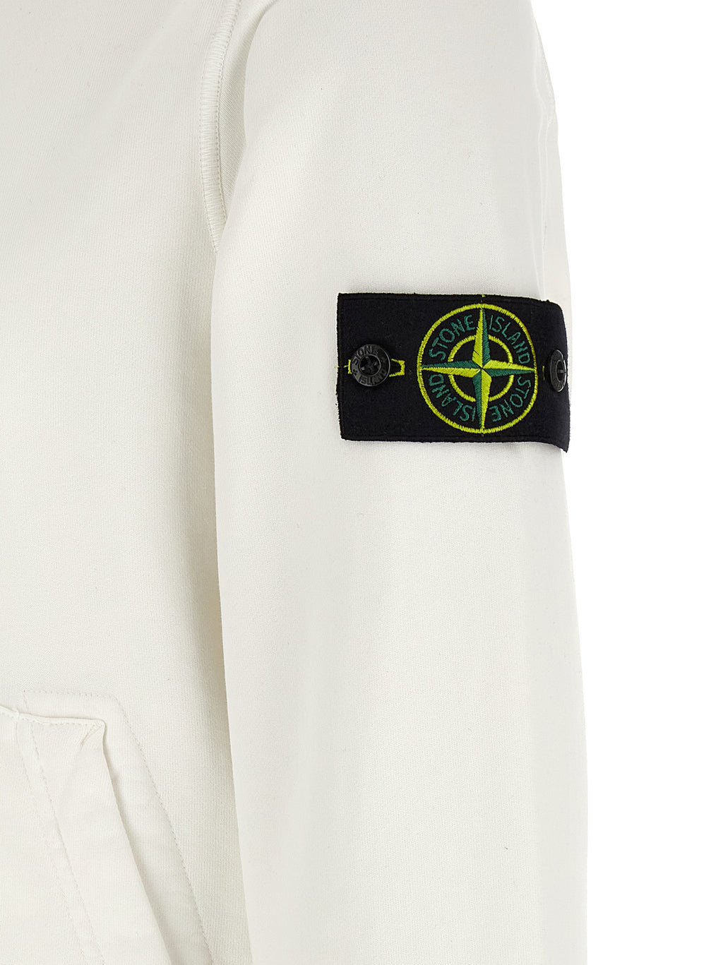 White Cotton Sweatshirt