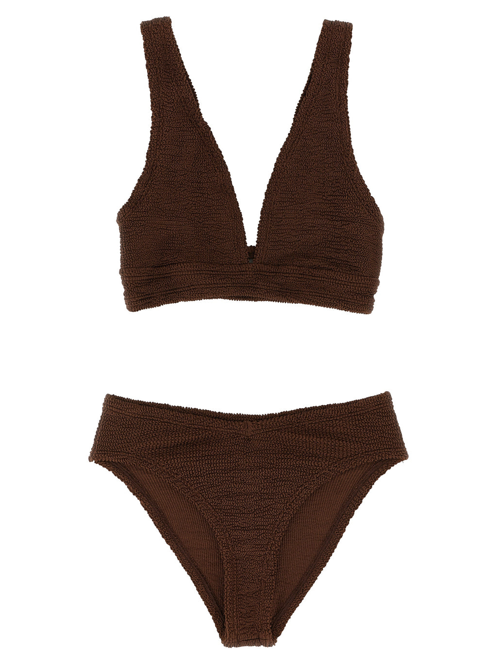 Brown Polyamide Bikini